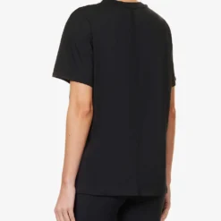 Lululemon All Yours Loose-fit Cotton-jersey T-shirt 8 Lululemon All Yours Loose-fit Cotton-jersey T-shirt -Outlet Pique Style Store R04044731 BLACK ALT03