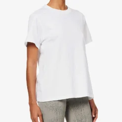 Lululemon All Yours Relaxed-fit Cotton-jersey T-shirt -Outlet Pique Style Store R04044733 WHITE ALT02