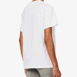 Lululemon All Yours Relaxed-fit Cotton-jersey T-shirt -Outlet Pique Style Store R04044733 WHITE ALT03