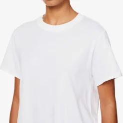 Lululemon All Yours Relaxed-fit Cotton-jersey T-shirt -Outlet Pique Style Store R04044733 WHITE ALT04