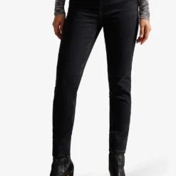 Ted Baker Poppiyy Skinny-leg High-rise Denim Jeans -Outlet Pique Style Store R04051542 BLACK ALT02