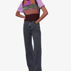 Whistles Straight-leg High-rise Acid-wash Jeans -Outlet Pique Style Store R04056795 ALT01