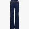 Otto Carabiner Wide-leg High-rise Organic-denim Jeans