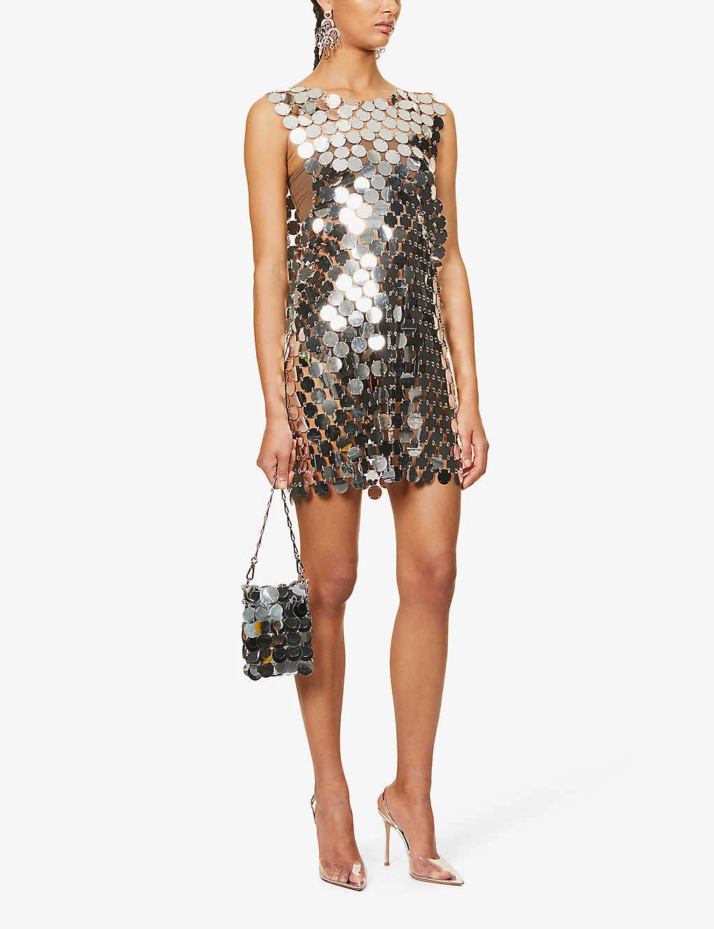 Trixie Disc Sequin Mini Dress 2 Trixie Disc Sequin Mini Dress - Image 2