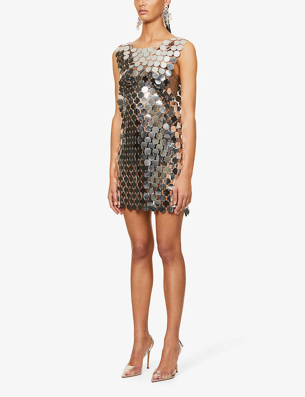 Trixie Disc Sequin Mini Dress 3 Trixie Disc Sequin Mini Dress - Image 3