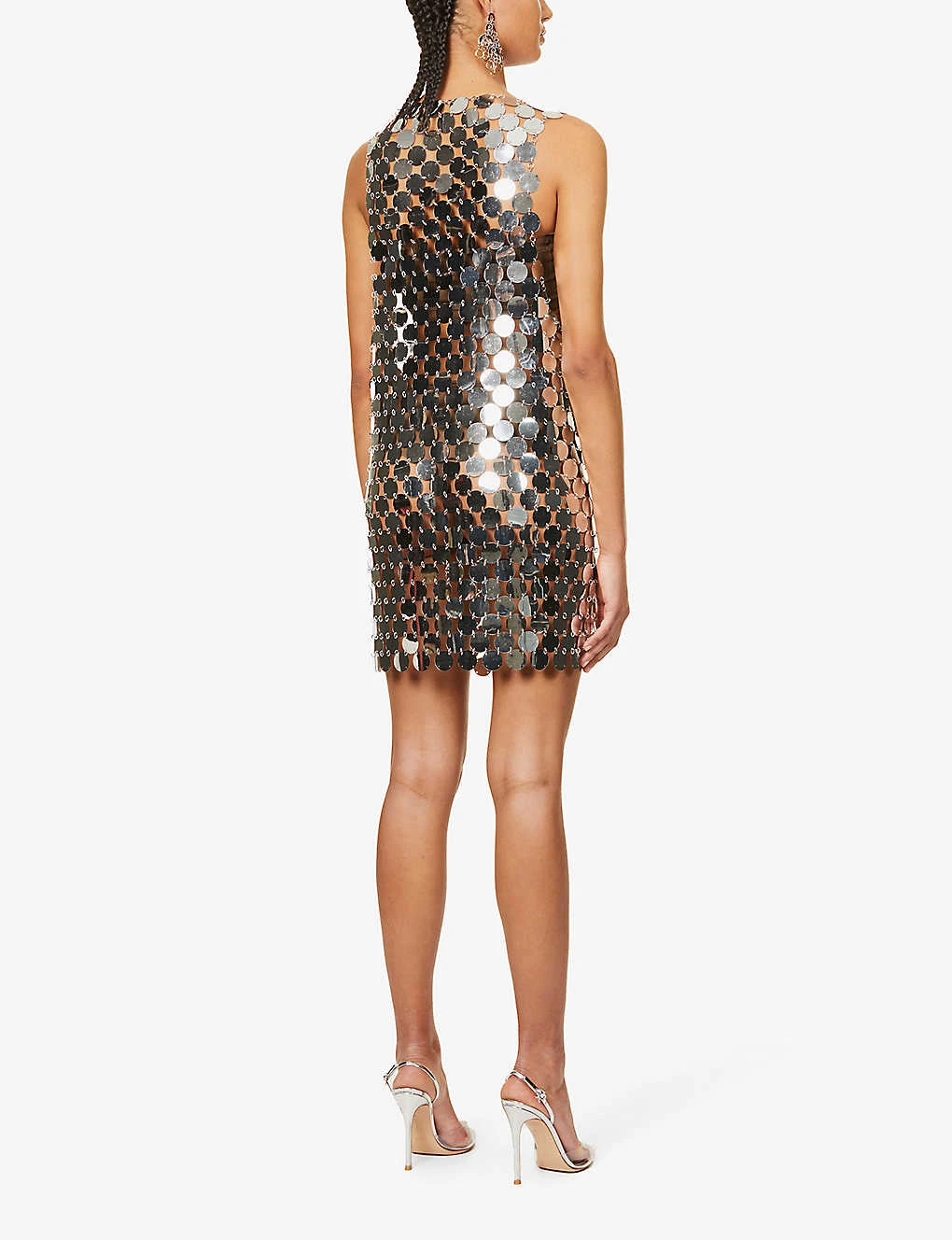 Trixie Disc Sequin Mini Dress 4 Trixie Disc Sequin Mini Dress - Image 4
