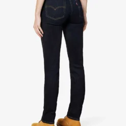 Levis 724 Straight-leg High-rise Stretch-denim Jeans -Outlet Pique Style Store R04062389 BLUEWAVERINSE ALT03