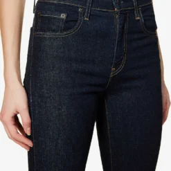 Levis 724 Straight-leg High-rise Stretch-denim Jeans -Outlet Pique Style Store R04062389 BLUEWAVERINSE ALT04