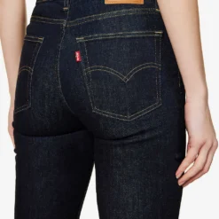 Levis 724 Straight-leg High-rise Stretch-denim Jeans -Outlet Pique Style Store R04062389 BLUEWAVERINSE ALT05