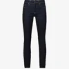 Levis 724 Straight-leg High-rise Stretch-denim Jeans