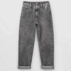 Ikks Acid-wash Relaxed-fit Straight-leg High-rise Stretch-denim Jeans