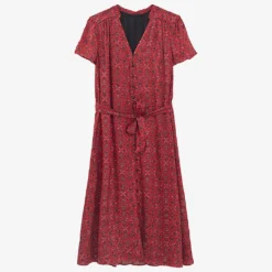 Ikks Bandana-print Woven Midi Dress