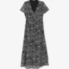 Ikks Anemone Floral-print Woven Dress