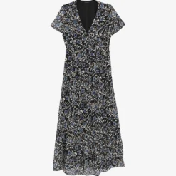 Ikks Anemone Floral-print Woven Dress