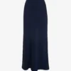 Whistles Bias-cut Satin Recycled-polyester Midi Skirt