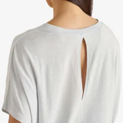 Notch-bag Relaxed-fit Cotton T-shirt -Outlet Pique Style Store R04067994 SKYBLUE ALT04