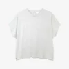 Notch-bag Relaxed-fit Cotton T-shirt