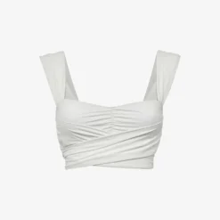 Reiss Cristina Wrap-front Bikini Top