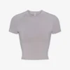 New Vintage Cropped Stretch-cotton T-shirt
