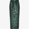 Whistles Recycled Polyester-blend Midi Skirt