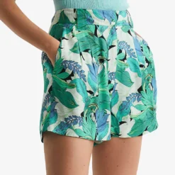Reiss Dana Floral-print Mid-rise Woven Shorts 7 Reiss Dana Floral-print Mid-rise Woven Shorts -Outlet Pique Style Store R04070711 AQUAMARINE ALT02