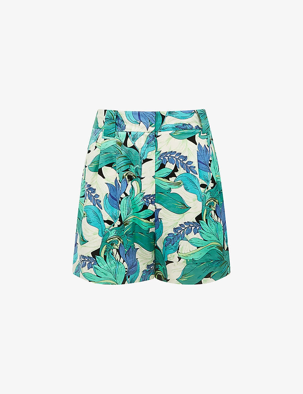 Reiss Dana Floral-print Mid-rise Woven Shorts 1 Reiss Dana Floral-print Mid-rise Woven Shorts