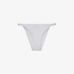Reiss Alani High-rise Hardware-embellished Stretch-woven Bikini Bottoms