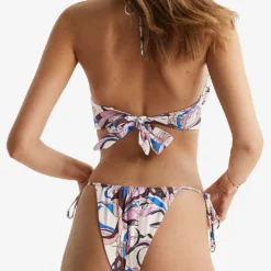 Reiss Audrinna Graphic-print Bikini Top -Outlet Pique Style Store R04070771 MULTI ALT03