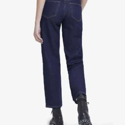 THE KOOPLES Straight-leg High-rise Jeans -Outlet Pique Style Store R04070832 BLU05 ALT02