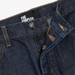 THE KOOPLES Straight-leg High-rise Jeans -Outlet Pique Style Store R04070832 BLU05 ALT04