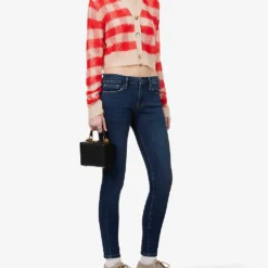 FRAME Le High Skinny High-rise Stretch-denim Jeans 8 FRAME Le High Skinny High-rise Stretch-denim Jeans -Outlet Pique Style Store R04076739 DUBLIN ALT01