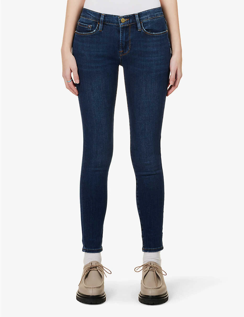 FRAME Le High Skinny High-rise Stretch-denim Jeans 3 FRAME Le High Skinny High-rise Stretch-denim Jeans - Image 3