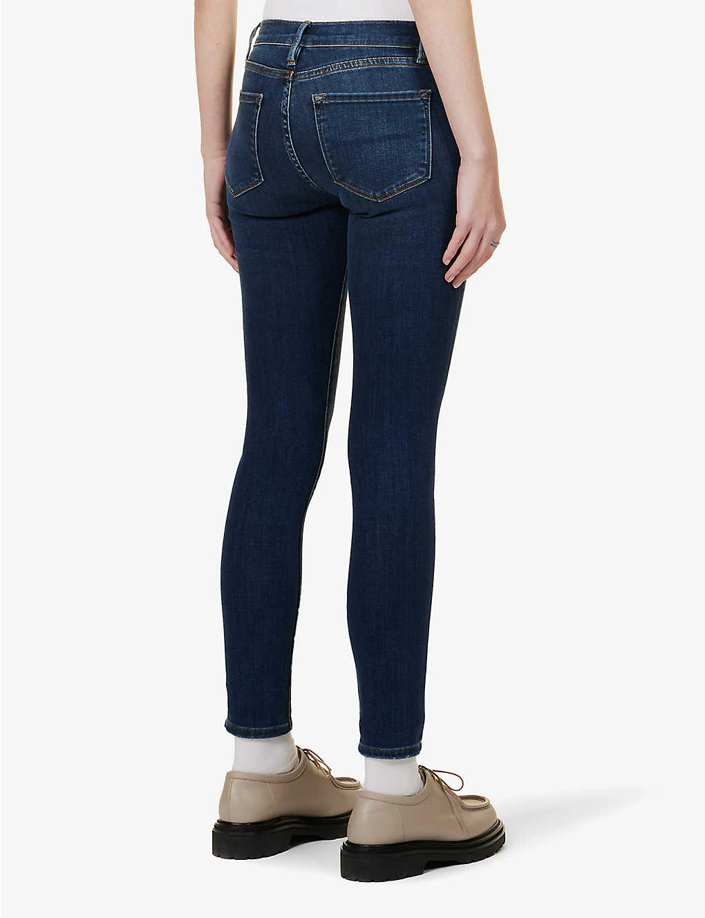 FRAME Le High Skinny High-rise Stretch-denim Jeans 4 FRAME Le High Skinny High-rise Stretch-denim Jeans - Image 4