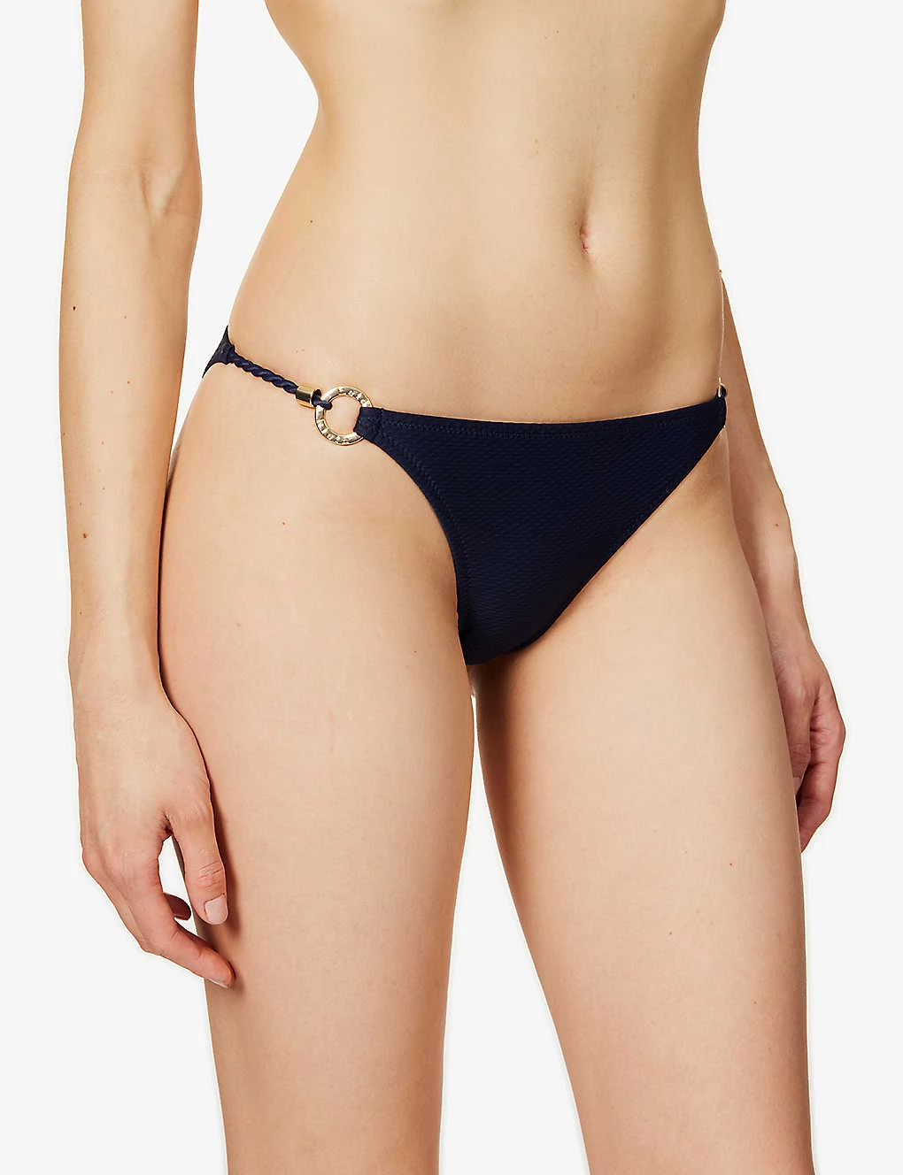 Ring Brand-tab Mid-rise Bikini Bottoms 3 Ring Brand-tab Mid-rise Bikini Bottoms - Image 3