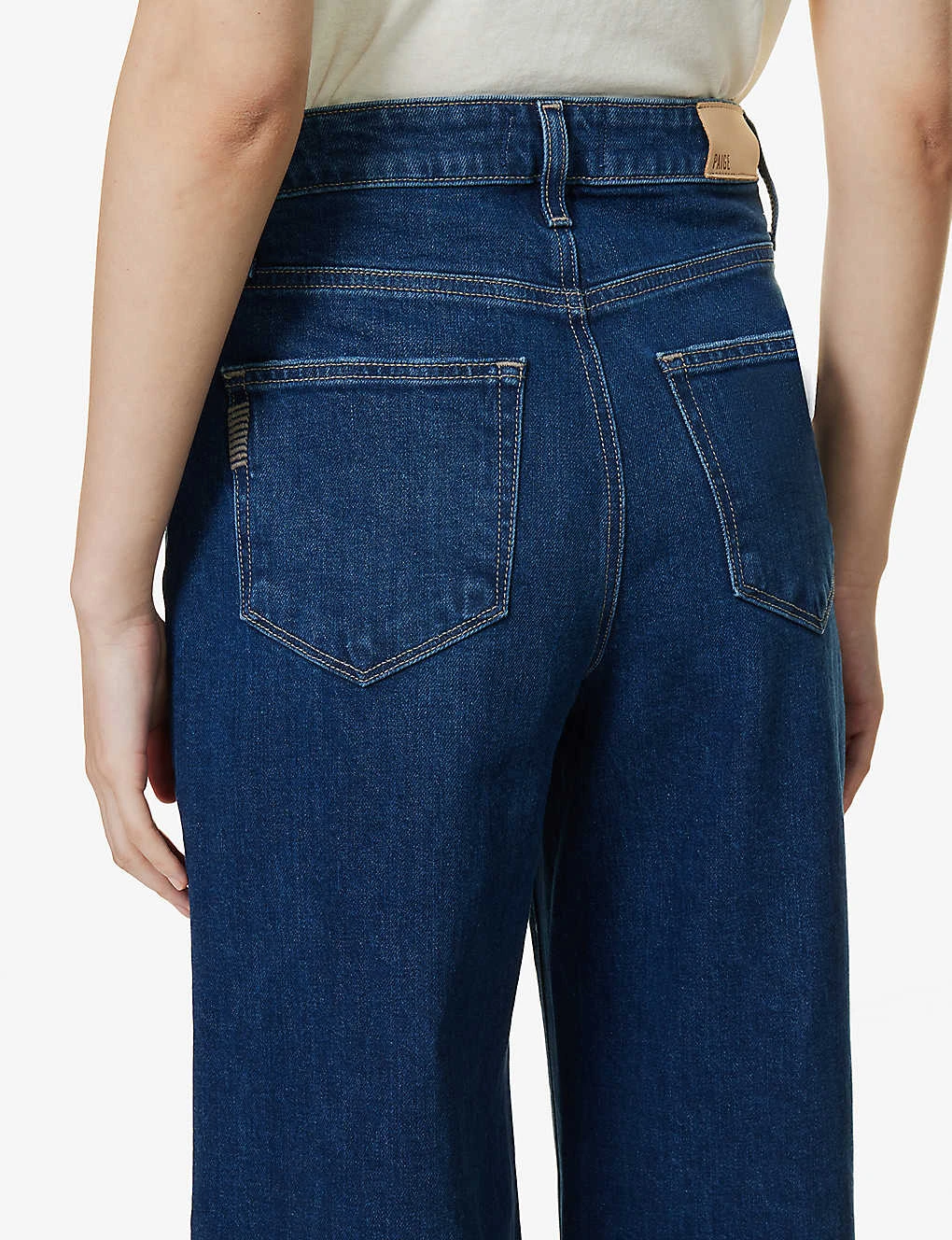 Paige Harper High-rise Flared-leg Stretch-denim Jeans 6 Paige Harper High-rise Flared-leg Stretch-denim Jeans - Image 6