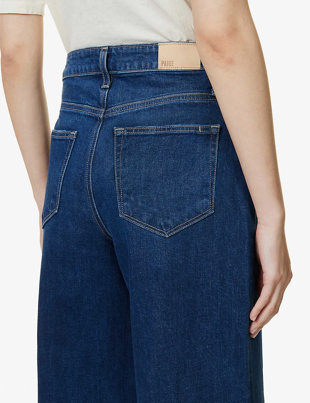 Paige Harper High-rise Flared-leg Stretch-denim Jeans 7 Paige Harper High-rise Flared-leg Stretch-denim Jeans - Image 7