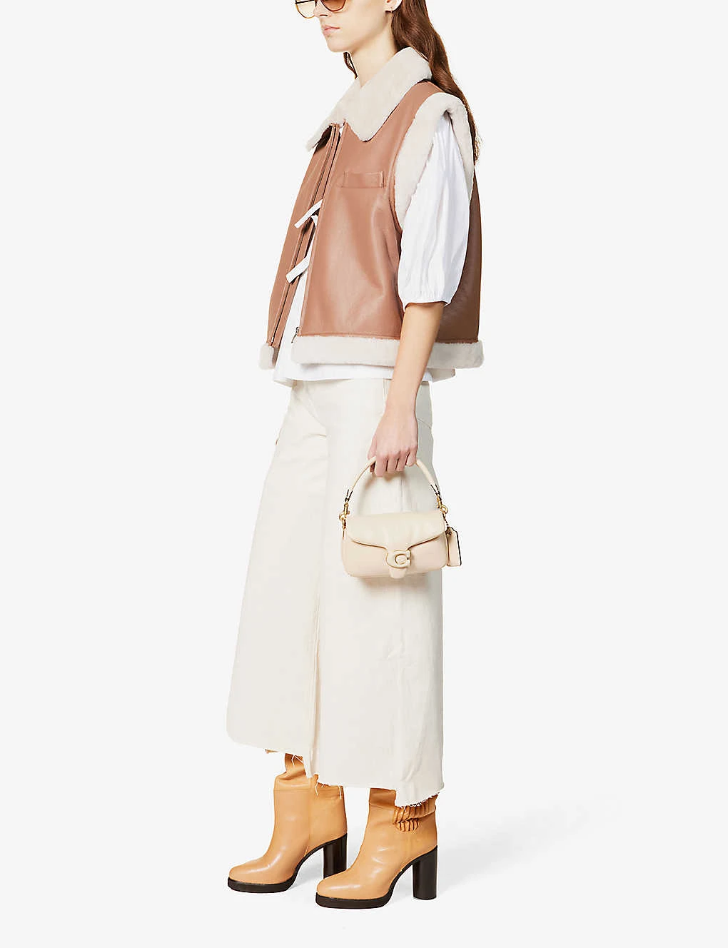 Paige Frankie Raw-hem Wide-leg High-rise Stretch-denim Jeans 2 Paige Frankie Raw-hem Wide-leg High-rise Stretch-denim Jeans - Image 2