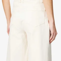 Paige Frankie Raw-hem Wide-leg High-rise Stretch-denim Jeans 12 Paige Frankie Raw-hem Wide-leg High-rise Stretch-denim Jeans -Outlet Pique Style Store R04078776 DESERTDUNEDESTRUCTED ALT05