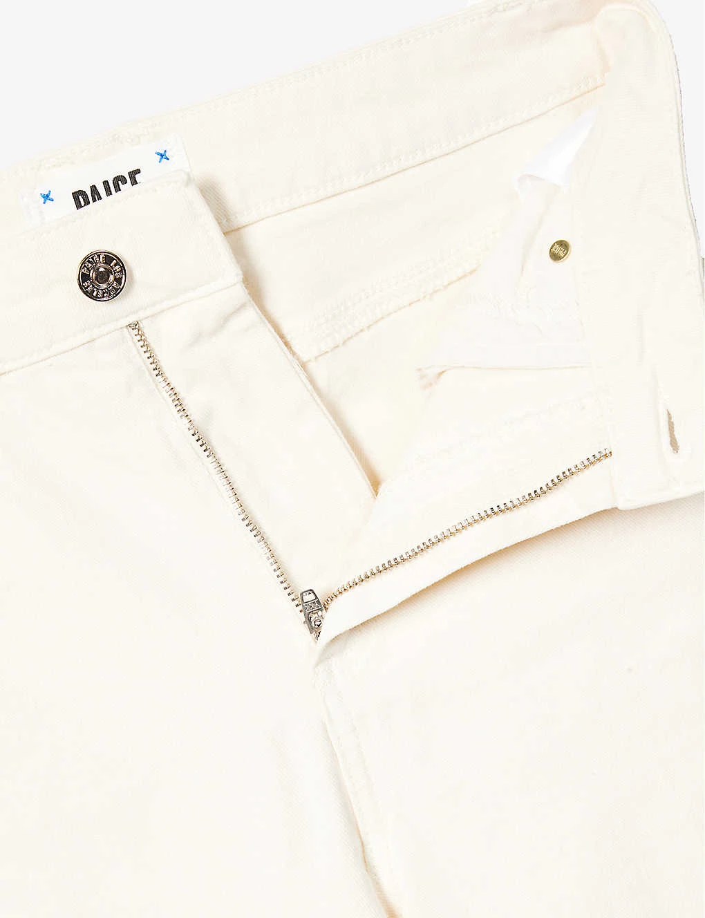 Paige Frankie Raw-hem Wide-leg High-rise Stretch-denim Jeans 7 Paige Frankie Raw-hem Wide-leg High-rise Stretch-denim Jeans - Image 7