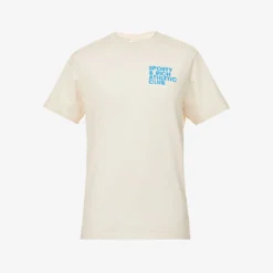 Exercise Often Brand-print Cotton-jersey T-shirt