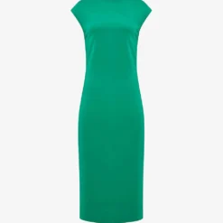 Reiss Zaria Off-the-shoulder Knitted Midi Dress