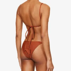 Paloma Triangle Bikini Top -Outlet Pique Style Store R04083168 TERRACOTTA ALT03