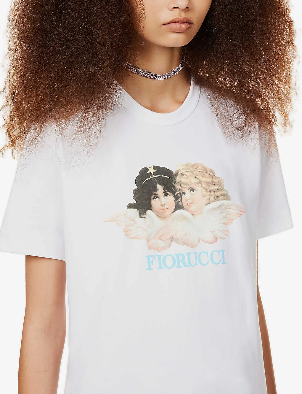 FIORUCCI Angels Graphic-print Cotton-jersey T-shirt 5 FIORUCCI Angels Graphic-print Cotton-jersey T-shirt - Image 5