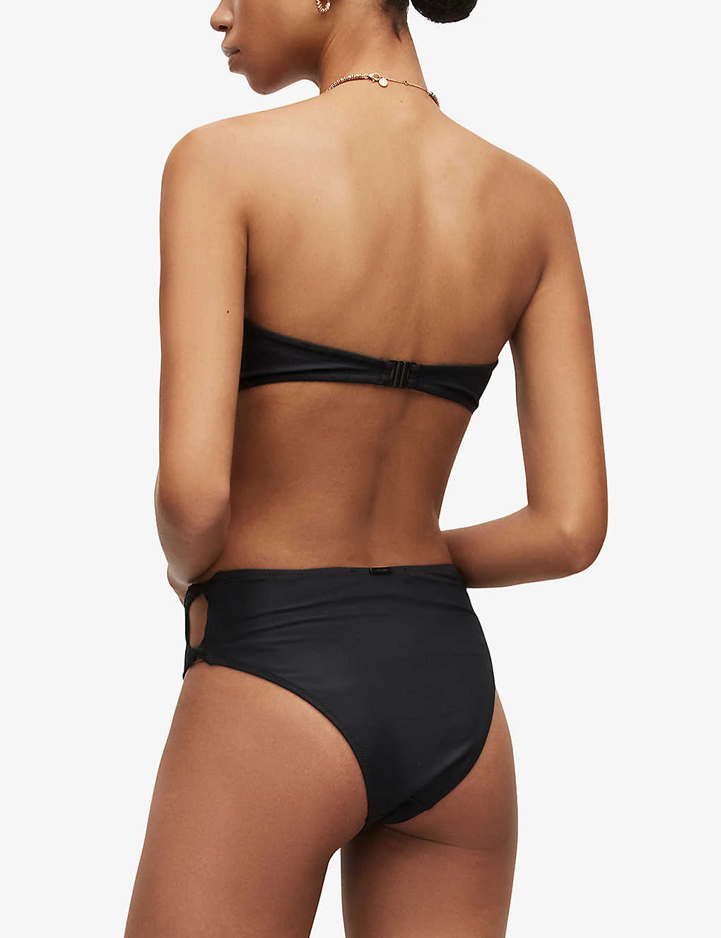 AllSaints Emma Knot High-rise Bikini Bottoms 4 AllSaints Emma Knot High-rise Bikini Bottoms - Image 4