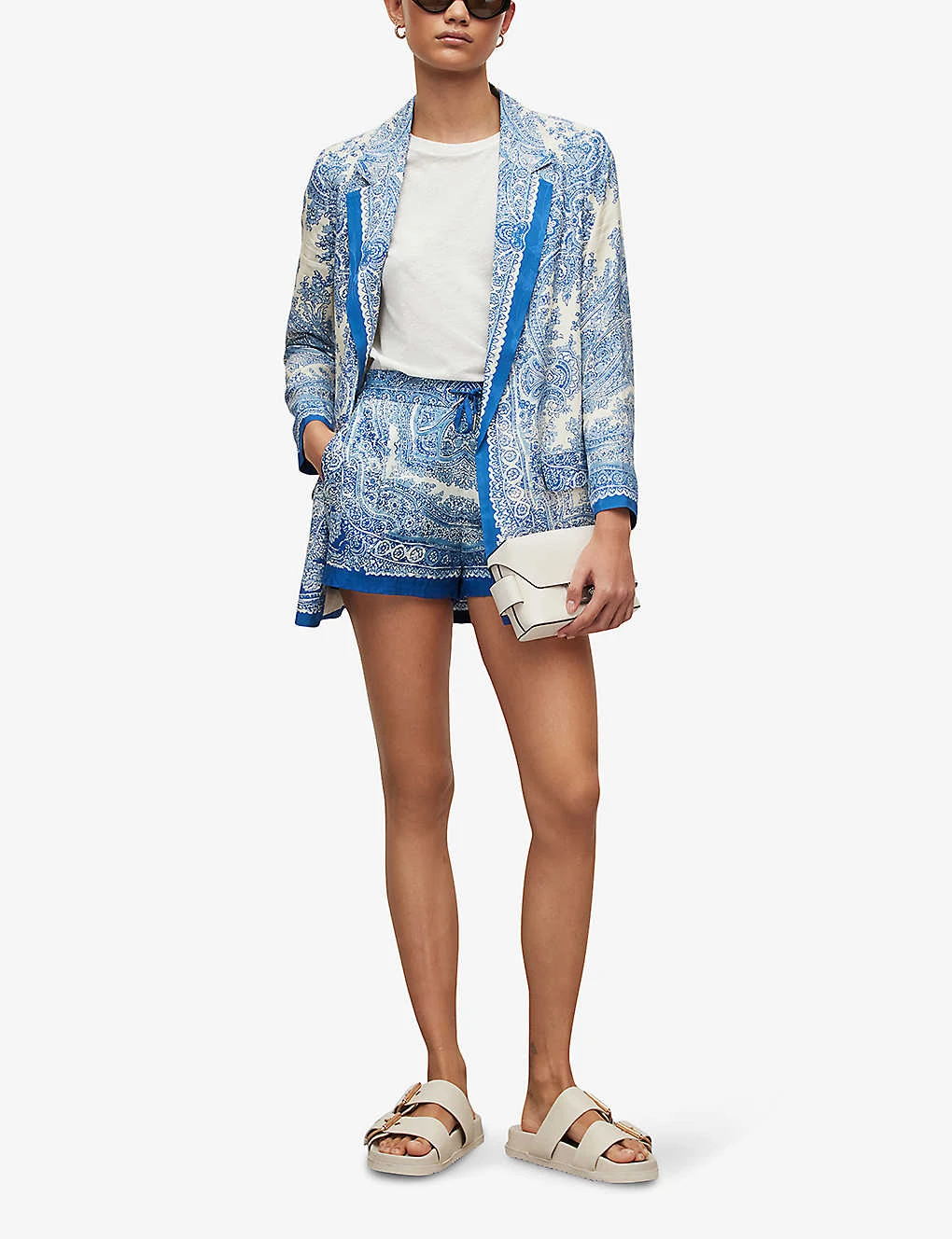 AllSaints Aleida Rafaela Paisley-print Woven Shorts 2 AllSaints Aleida Rafaela Paisley-print Woven Shorts - Image 2