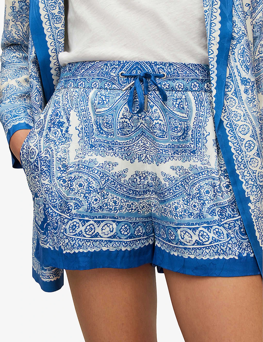 AllSaints Aleida Rafaela Paisley-print Woven Shorts 5 AllSaints Aleida Rafaela Paisley-print Woven Shorts - Image 5