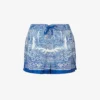 AllSaints Aleida Rafaela Paisley-print Woven Shorts