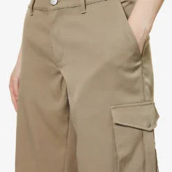 Dune Flap-pocket Stretch-woven Shorts 9 Dune Flap-pocket Stretch-woven Shorts -Outlet Pique Style Store R04086803 SAGE ALT04