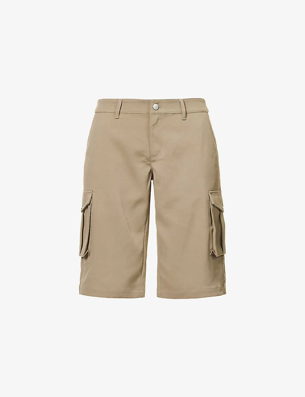 Dune Flap-pocket Stretch-woven Shorts 1 Dune Flap-pocket Stretch-woven Shorts