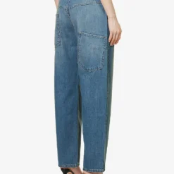 Echo Faded-wash Wide-leg Low-rise Jeans -Outlet Pique Style Store R04086819 ECHODENIM ALT03